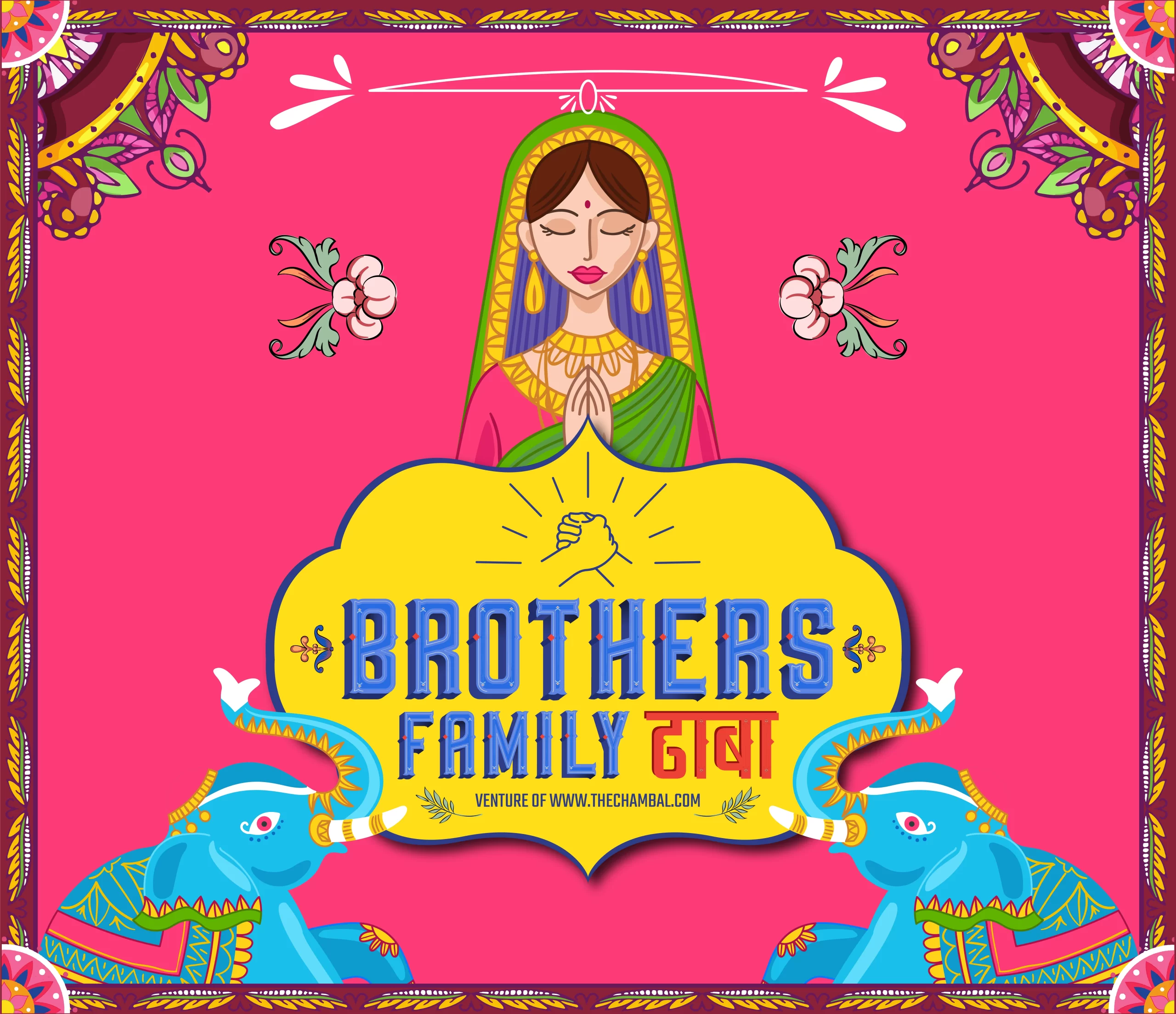 Brothers Dhaba Branding