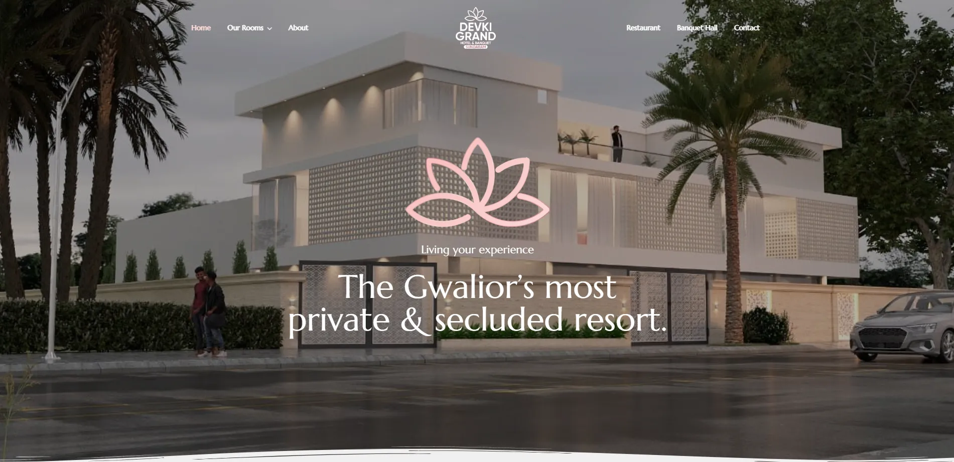 Devki Grand Hotel Website